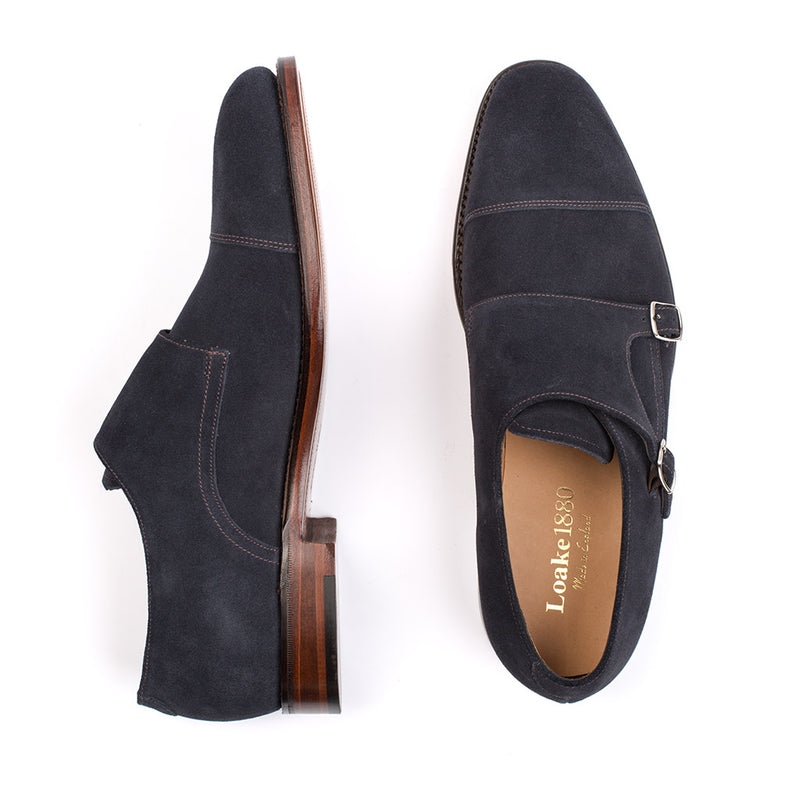 Pantofi Cannon Piele Intoarsa Navy